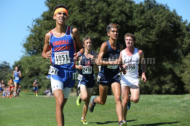 2015SIxcHSSeeded-156.JPG - 2015 Stanford Cross Country Invitational, September 26, Stanford Golf Course, Stanford, California.